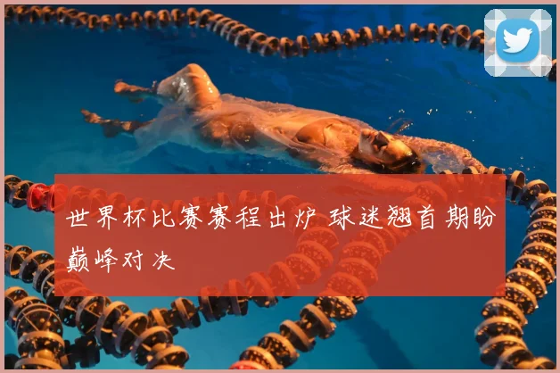 世界杯比赛赛程出炉 球迷翘首期盼巅峰对决