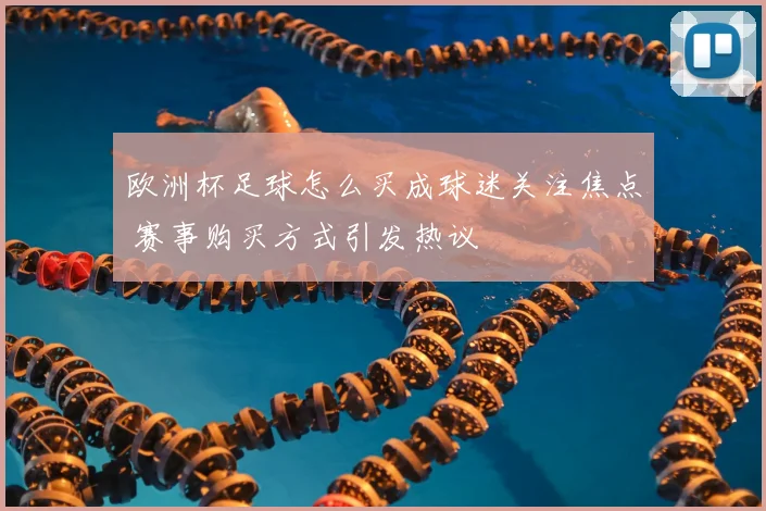 欧洲杯足球怎么买成球迷关注焦点 赛事购买方式引发热议