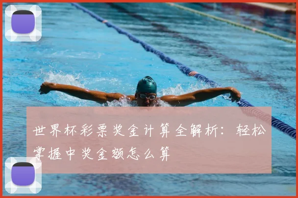 世界杯彩票奖金计算全解析：轻松掌握中奖金额怎么算